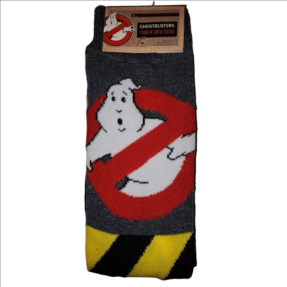 4 /$25 Ghostbusters Collectible Novelty Crew Socks  Unisex  New